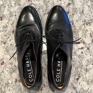 Men’s Black Cole Haan dress shoes 12M